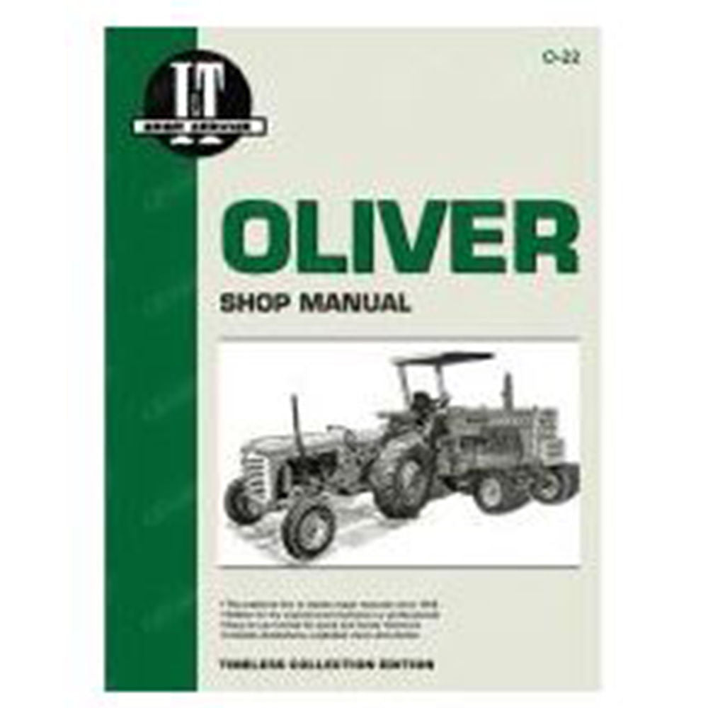 Service Shop Manual I&T O-22 For Oliver 2050 2150 (80 Pages)
