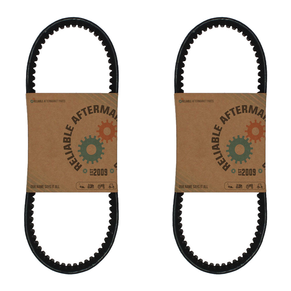 Two - Go Kart Drive Belts Fit 30 Series 037X98 10042-A 12462 12462-A 203597 2035
