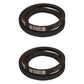 Qty 2: Replacement V Belt Fits Gates Replaces 6957
