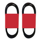 Qty 2: Classical V Belt Fits Ingersoll-Rand Replaces 95099453