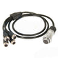 C4SPL Camera End Short 4-Way Splitter Fits CabCam