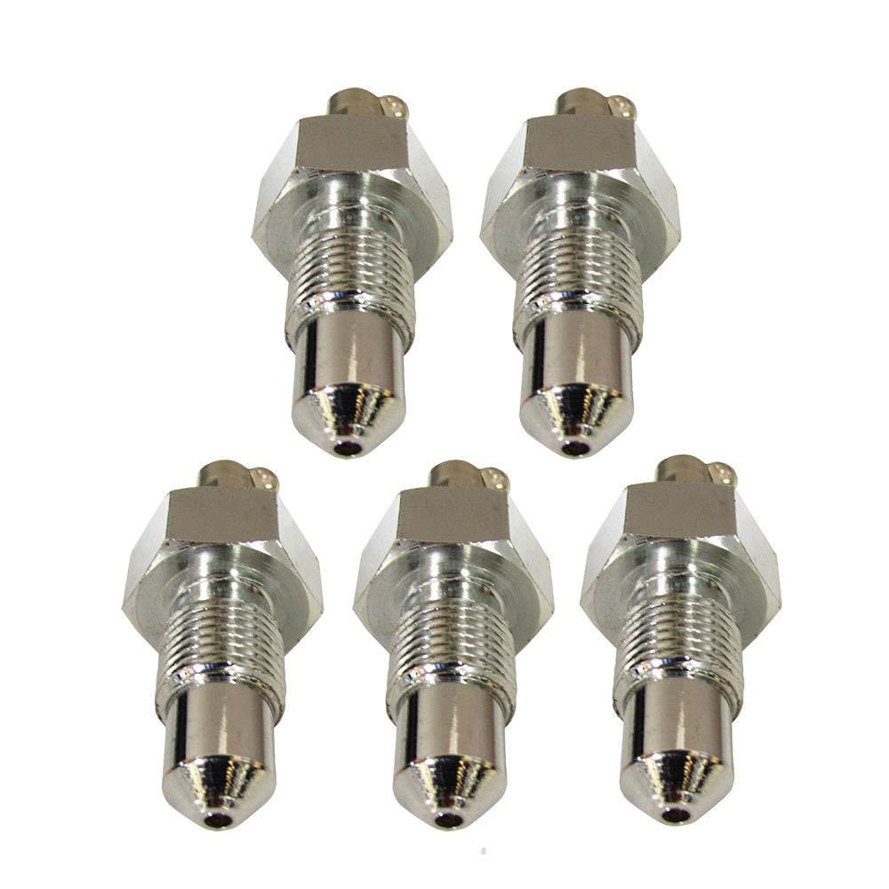 (5 Pk.) Track Adjuster Grease Adaptor Valve Fits John Deere 110 120 120C 120D