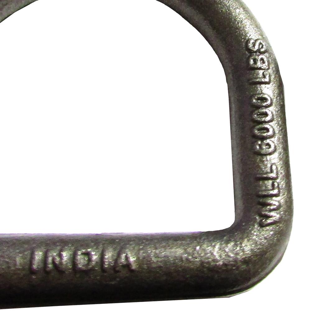 35 5/8" D Rings Weld On Tie Down Flatbed Truck Trailer Chain Straps Rope D Ring