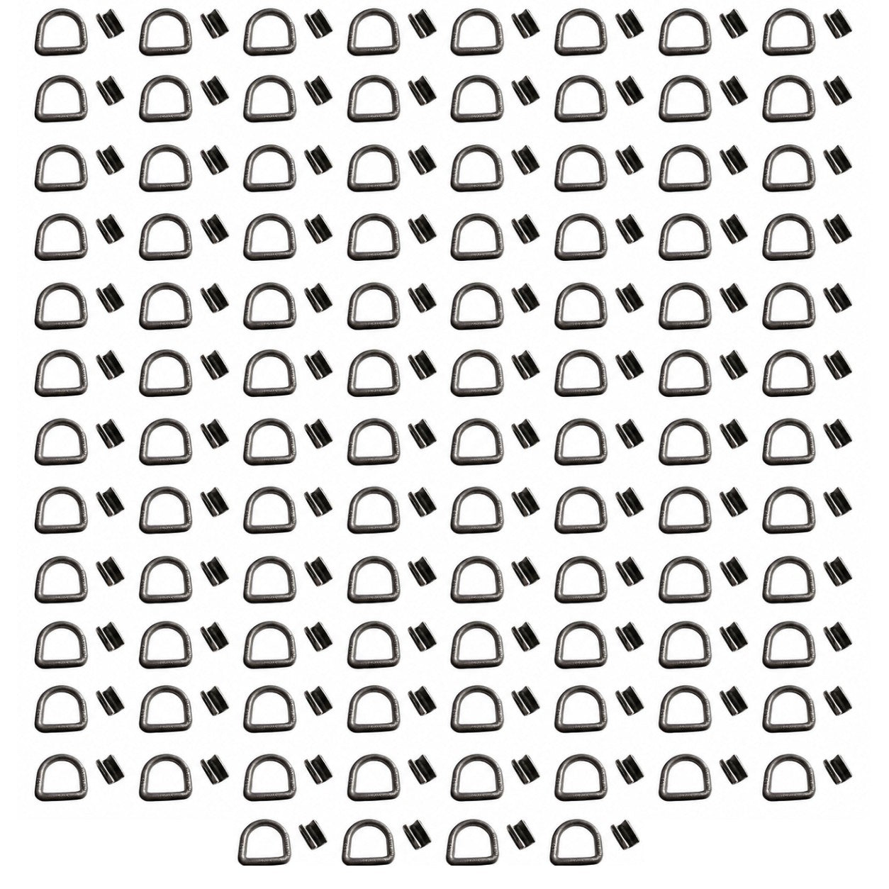 Qty 100: 5/8" Weld On D-Ring Fits Universal Products Replaces OTK20-0223_x100