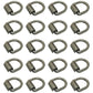 Qty 20: 5/8" Weld On D-Ring Fits Universal Products Replaces OTK20-0223_x20