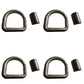 (4 pk) 5/8" Weld On D-Ring 4x4 Recovery Tow Truck Equipment Trailer 18K Rating