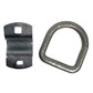 1/2" Bolt-on D-Ring & Clip Fits Universal Replaces DR050-SC