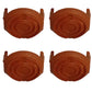 4 Pack Spool Cap Cover fits Worx 50006531 WA6531 Cordless Grass Trimmer WG151
