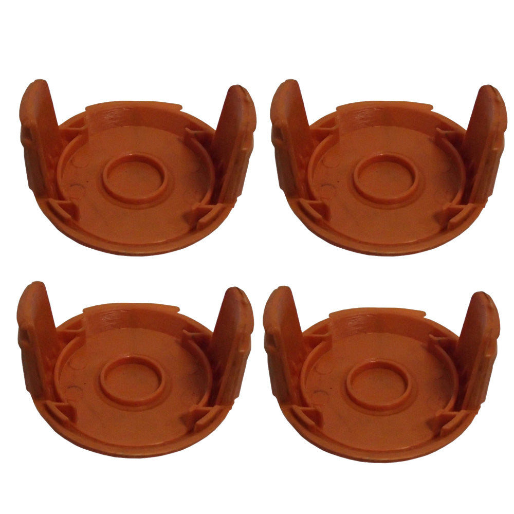 4 Pack Spool Cap Cover fits Worx 50006531 WA6531 Cordless Grass Trimmer WG151