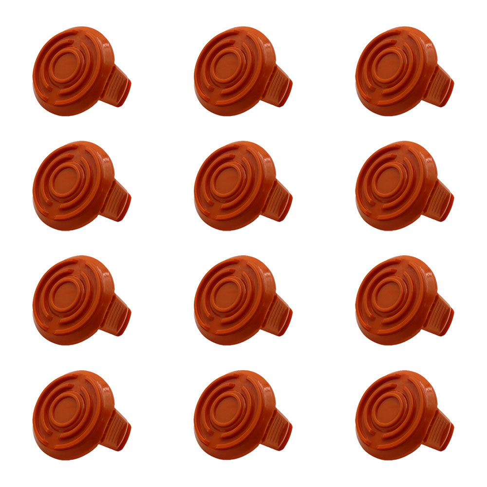 Qty 12: Trimmer Spool Cap Fits Universal Products Replaces 50006531
