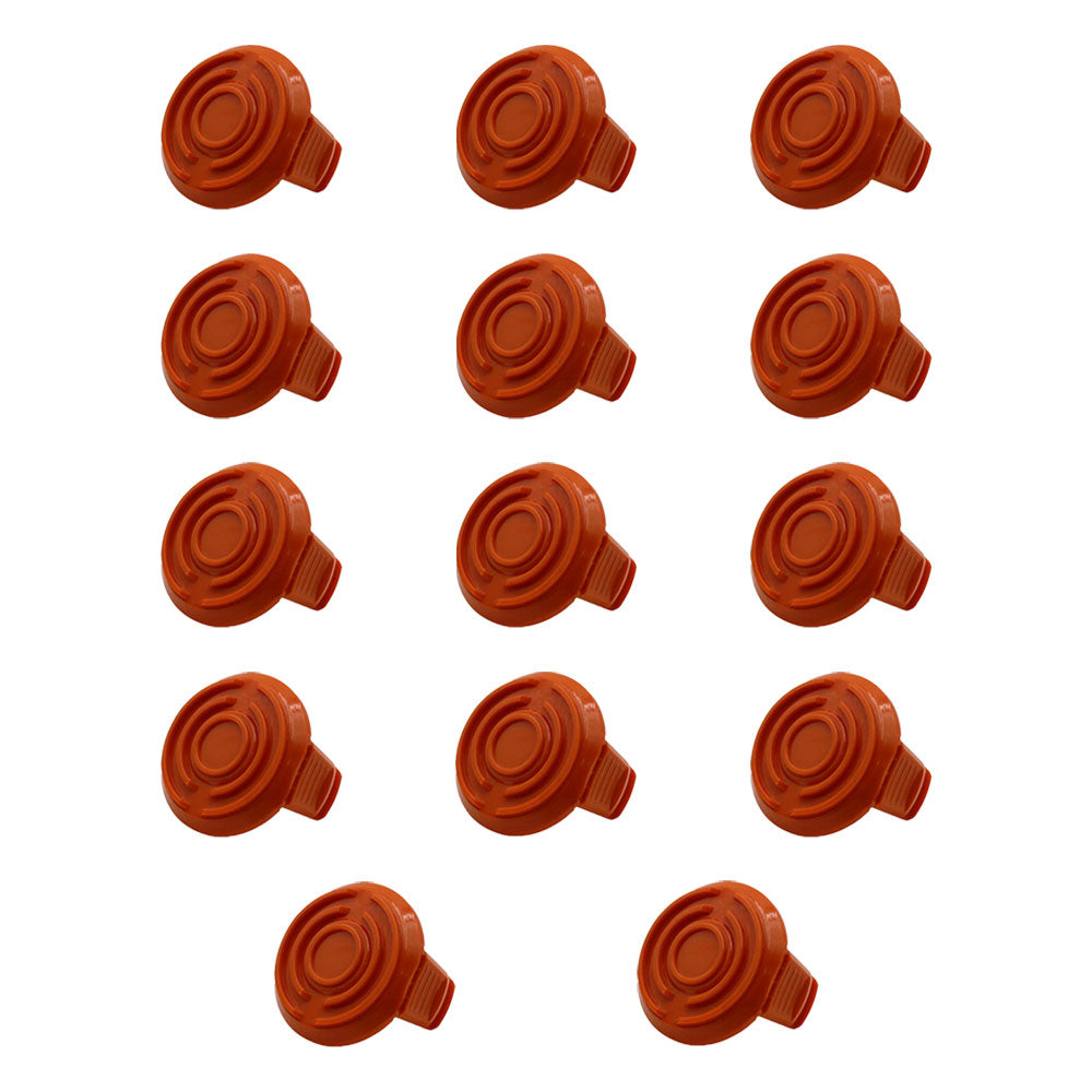 14 Pack Spool Cap Cover fits Worx 50006531 WA6531 Cordless Grass Trimmer WG151