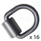 1/2" D Ring Weld-On Flatbed Truck Trailer Ratchet Strap Cargo Tie Down Lashing