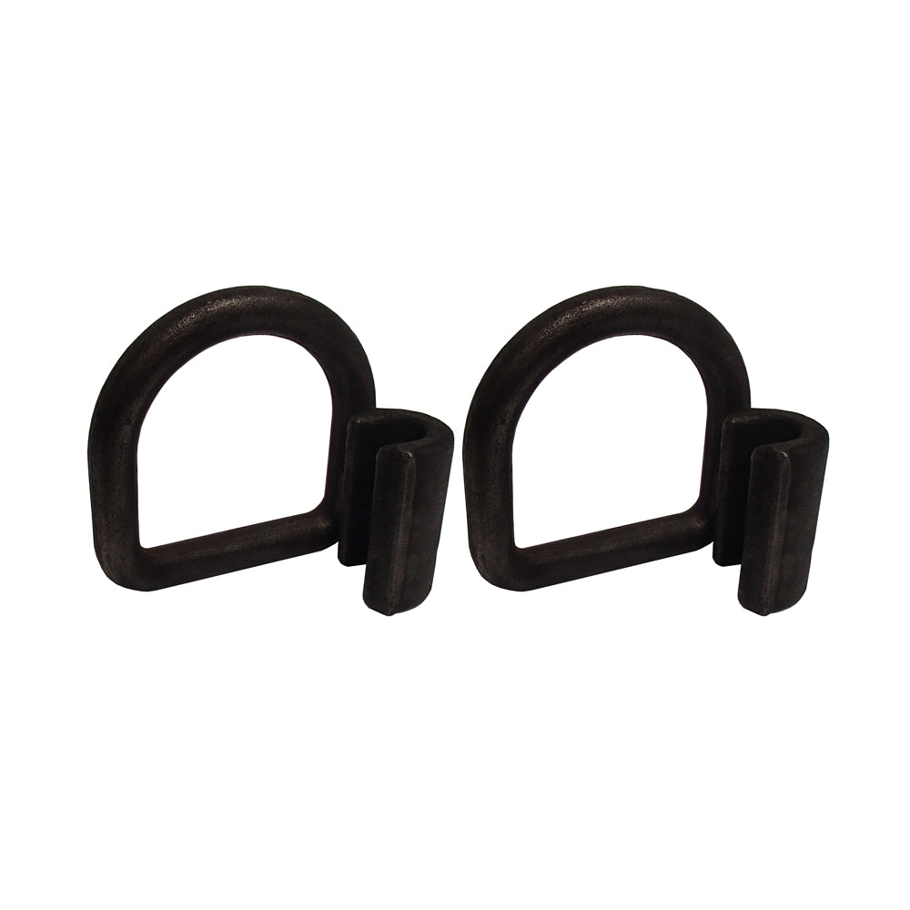Qty 2: 1/2" Weld On D-Ring Fits Universal Products Replaces DR050-WLD