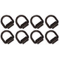 (8) 1/2" Weld On D Ring Trailer Flatbed Truck Towing Tie Down Chain Cargo Strap