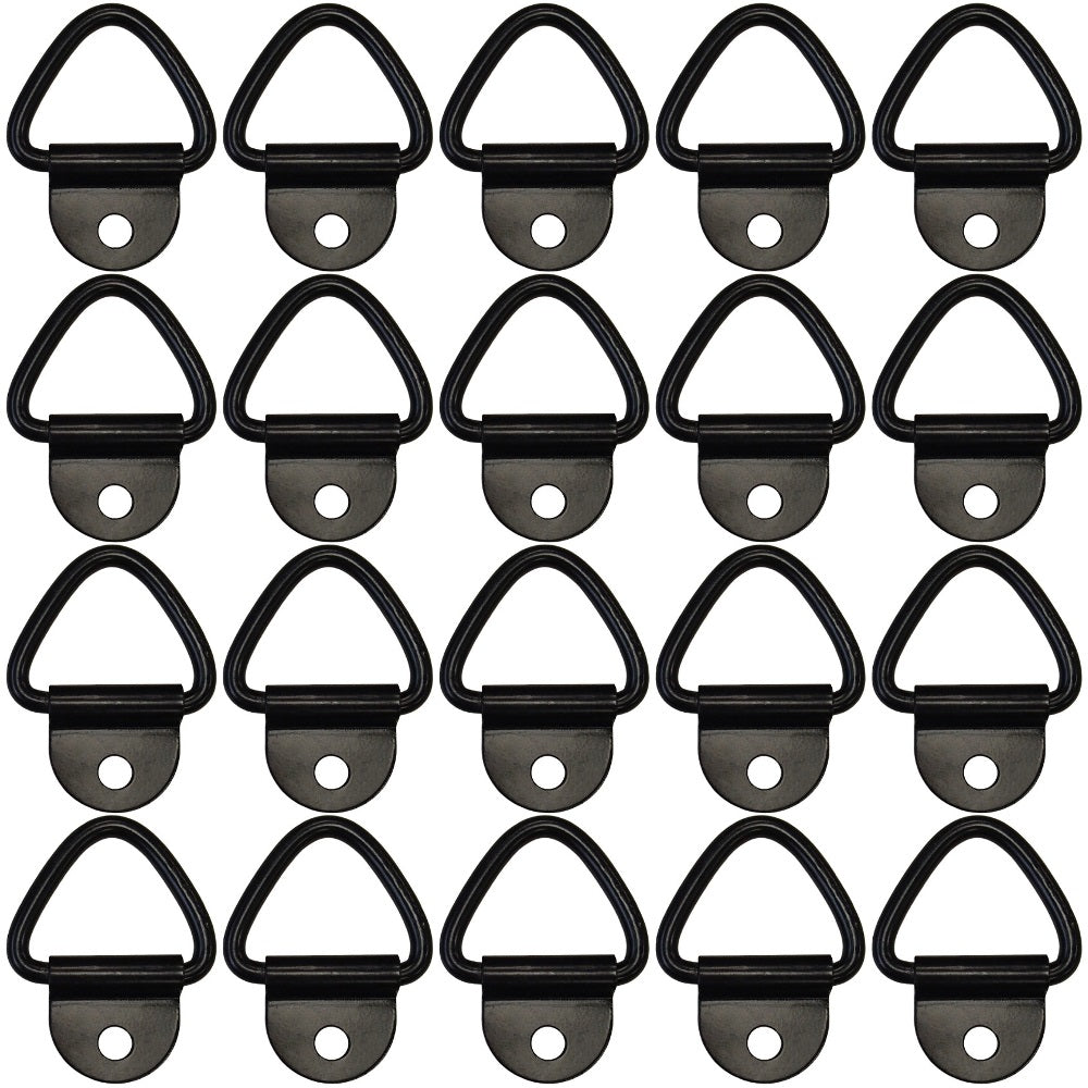 Qty 20: 1/4" Bolt On D-Ring Fits Universal Products Replaces 1000116
