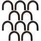 Ten Pack Loop Style D-Rings Made For Rope/Chain Tie Down Flatbeds Trailers RV