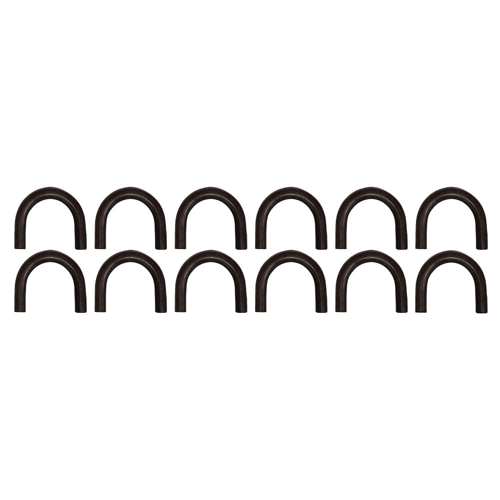 Qty 12: 1/2" Weld-On Loop Style D-Ring
 Fits Universal Products Replaces DRING