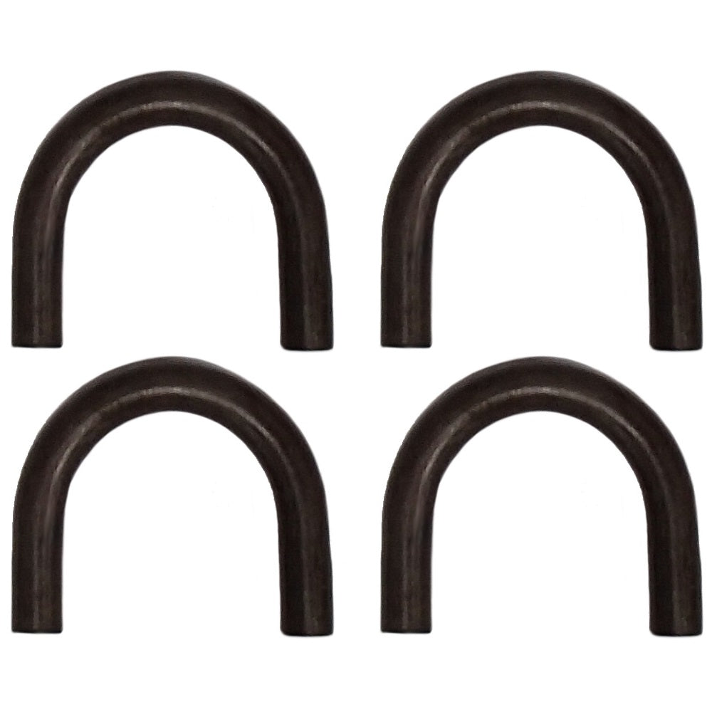 Qty 4: 1/2" Weld-On Loop Style D-Ring Fits Universal Products Replaces DRING