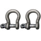 Qty 2: 3/4" Shackle Fits Universal Products Replaces 020418076299
