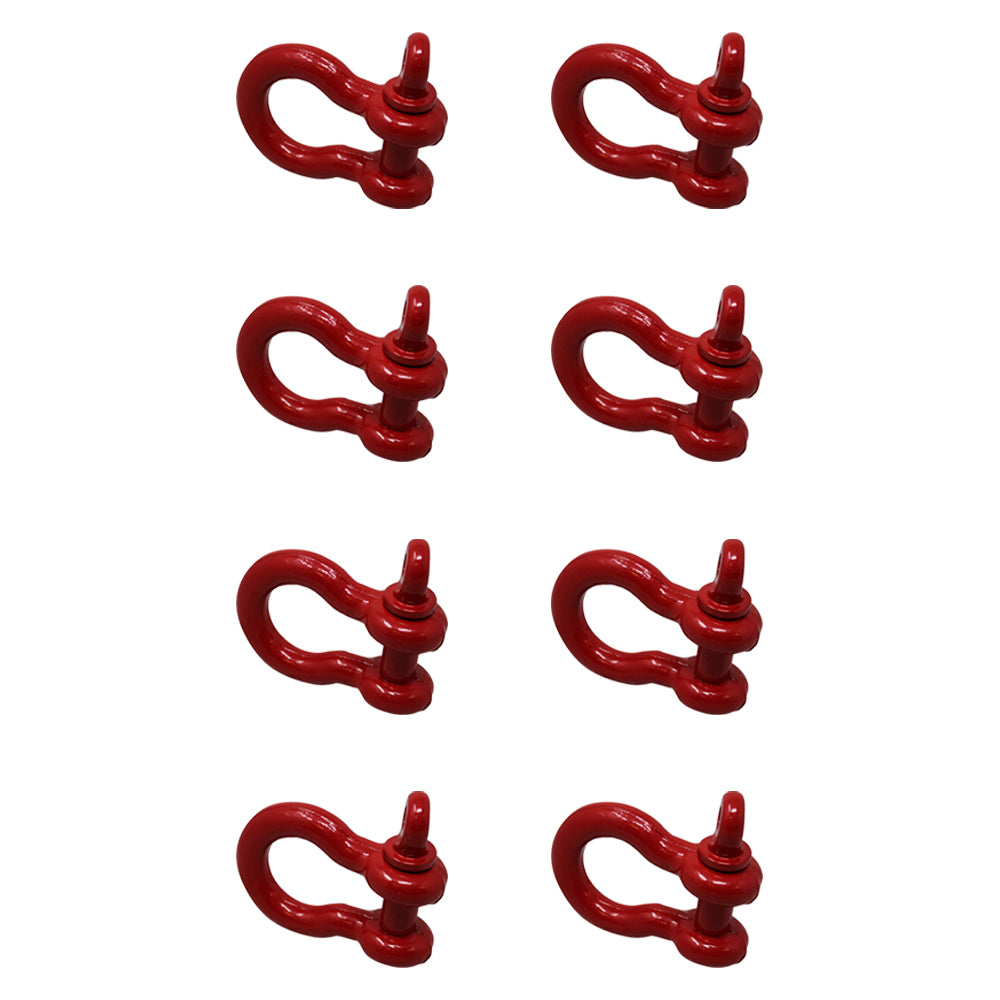 (8) 3/4" Shackle Screw Pin Clevis Anchor Bow Shackles Sling Cable Chain Rigging
