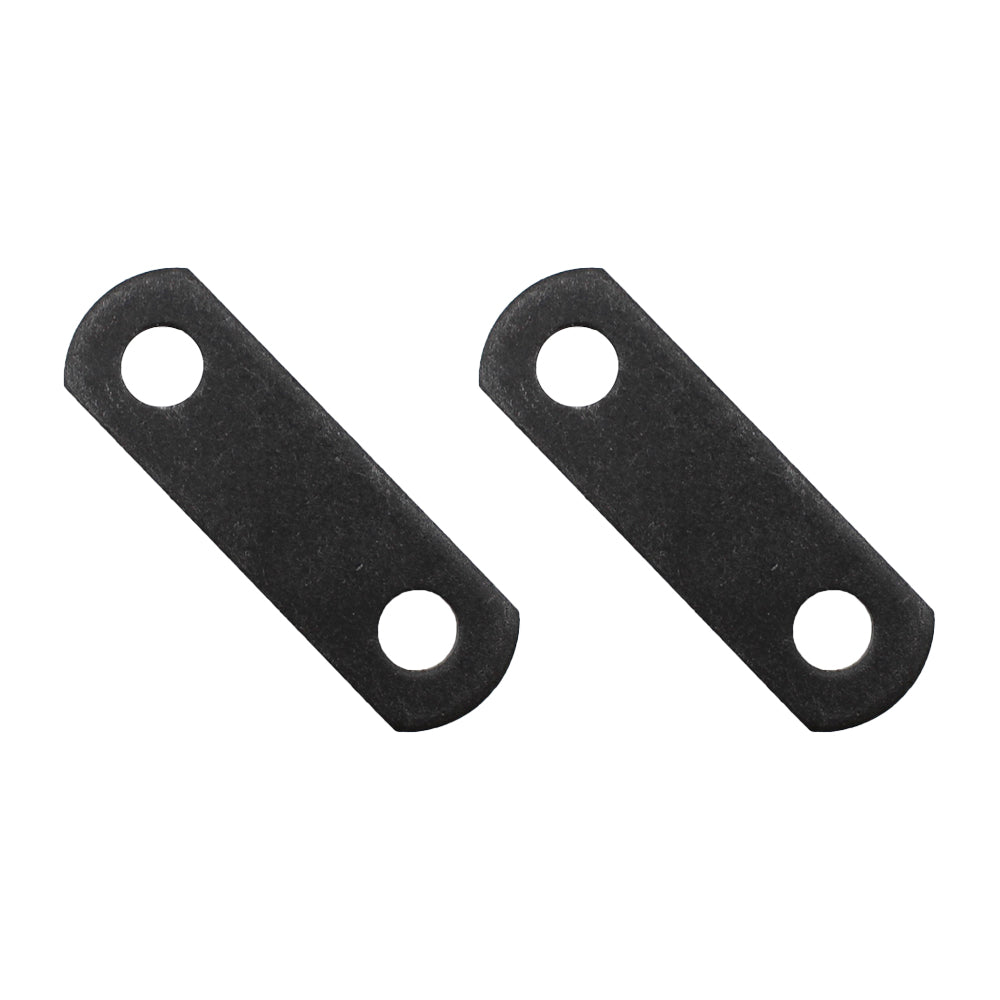 2-5/8" Leaf Spring Trailer Shackle Strap Set of Two (2) with 9/16" Hole Diameter