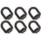 Qty 6: 1" Weld On D-Ring Fits Universal Products Replaces 8 DR100L