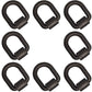 Qty 8: 1" Weld On D-Ring Fits Universal Products Replaces 8 DR100L