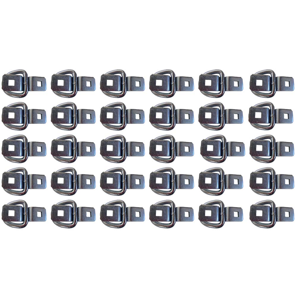 Qty 30: 3/8" Bolt-on D-Ring Fits Universal Products Replaces SR15
