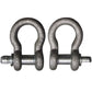 Qty 2: 3/4" Shackle Fits Universal Products Replaces 020418076312