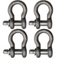 Qty 4: 3/4" Shackle Fits Universal Products Replaces 020418076312