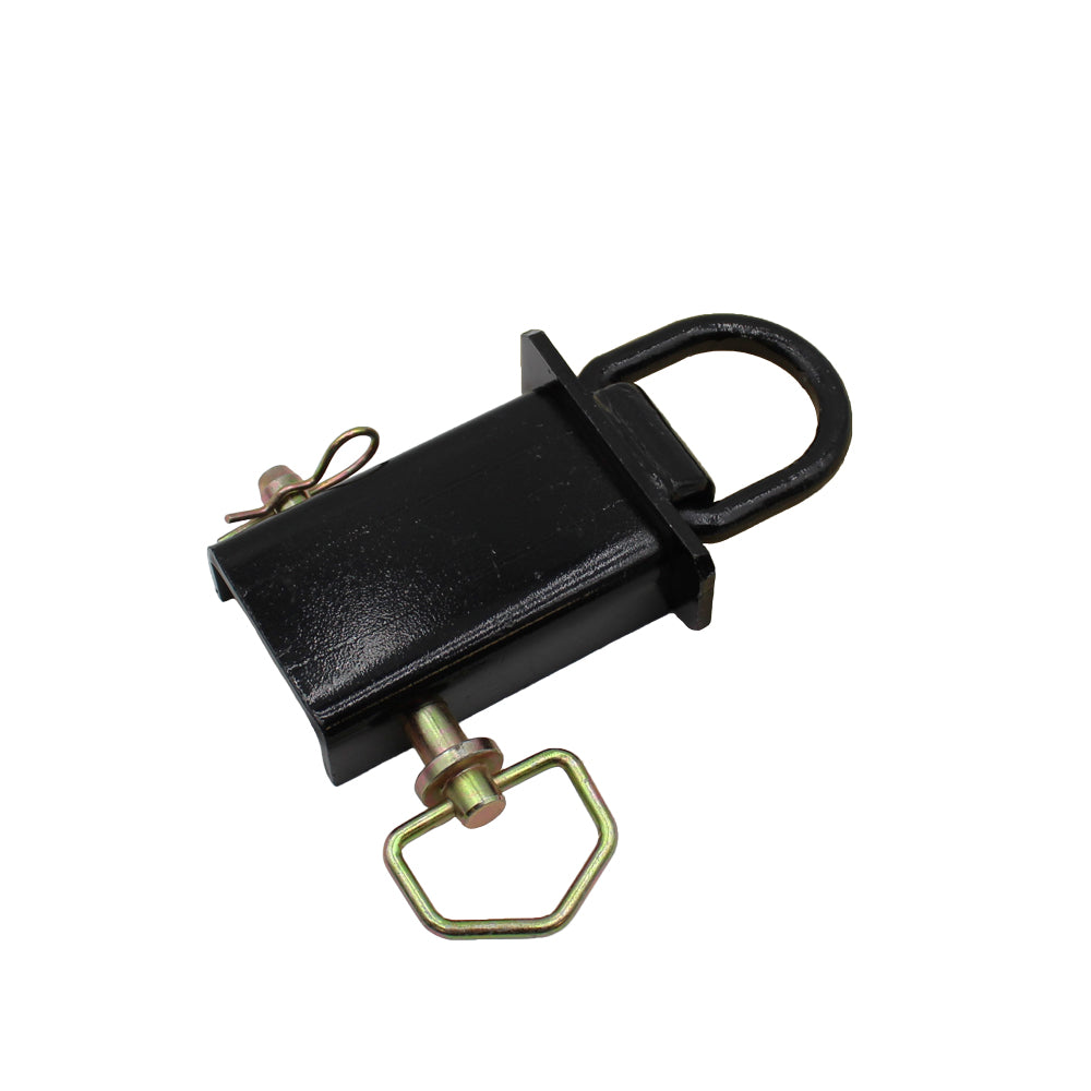 One Heavy-Duty 12,000 Lbs Removable D-Ring Stake Pocket for Flatbeds/Trailers PK-SPTD4