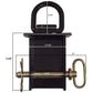 1 Heavy-Duty Removable D-Ring Stake Pocket for Trailer/Flatbed 12,000 Lbs.