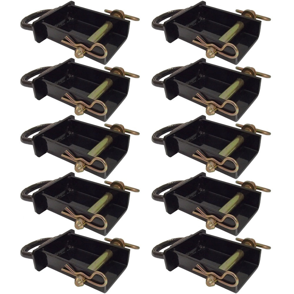 Qty 10: Removable Stake Pocket D-Rings Fits Universal Products Replaces PK-SPTD