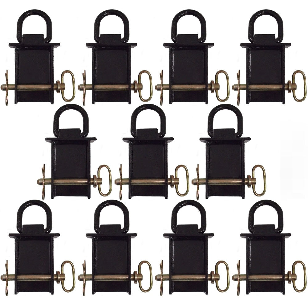 (10-Pk) New Removable Stake Pocket D-Rings For Flatbeds Trucks Trailers