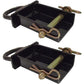 Pack of Two Stake Pocket D-Rings Working Load Limit 4,000 Pounds WFSPDR