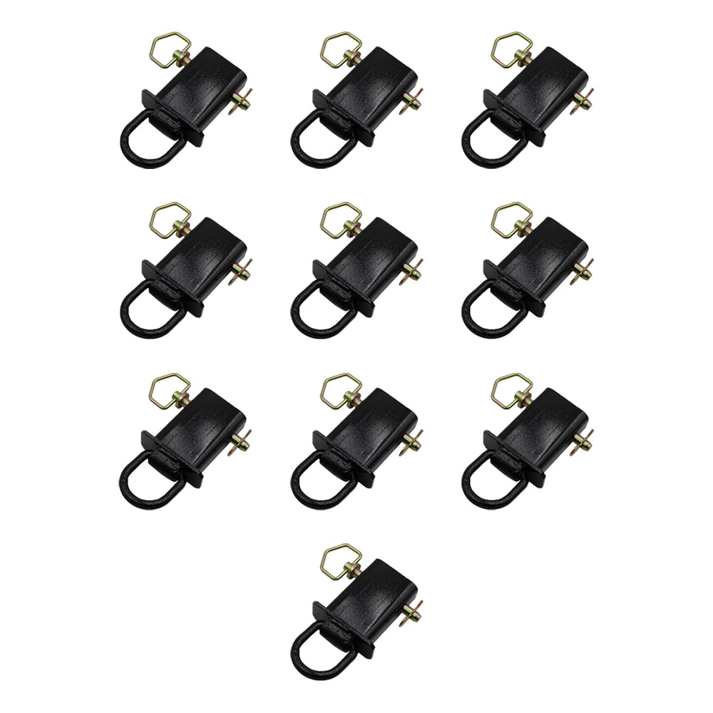 Qty 10: Removable Stake Pocket D-Rings Fits Universal Products Replaces PK-SPTD