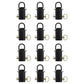 12 Removable Stake Pocket D-Rings for Flatbed & Utility Trailers with Pockets