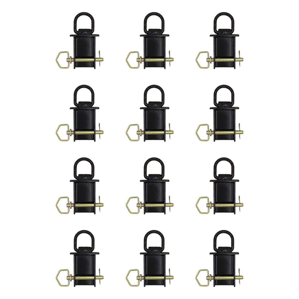 Qty 12: Removable Stake Pocket D-Rings  Fits Universal Products Replaces PK-SPTD