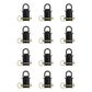 Twelve D-Ring Stake Pockets Removable Transport Trailer Tie Down Anchor Point