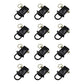 12 Removable Stake Pocket D-Rings for Flatbed & Utility Trailers with Pockets