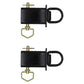 Pack of Two Stake Pocket D-Rings Working Load Limit 4,000 Pounds WFSPDR