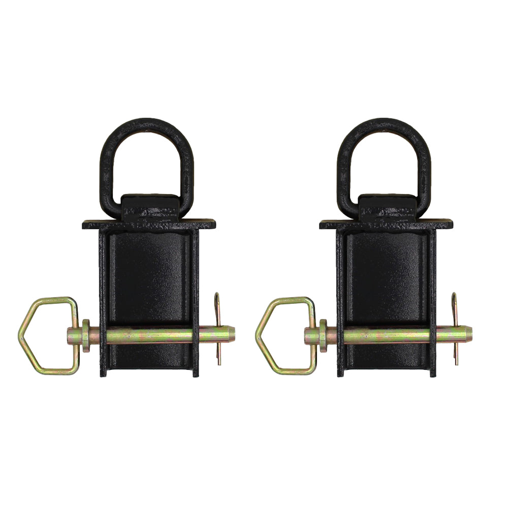 PK-SPTD Pack of Two Removable Stake Pocket D-Rings Works w/ Most Stake Pockets
