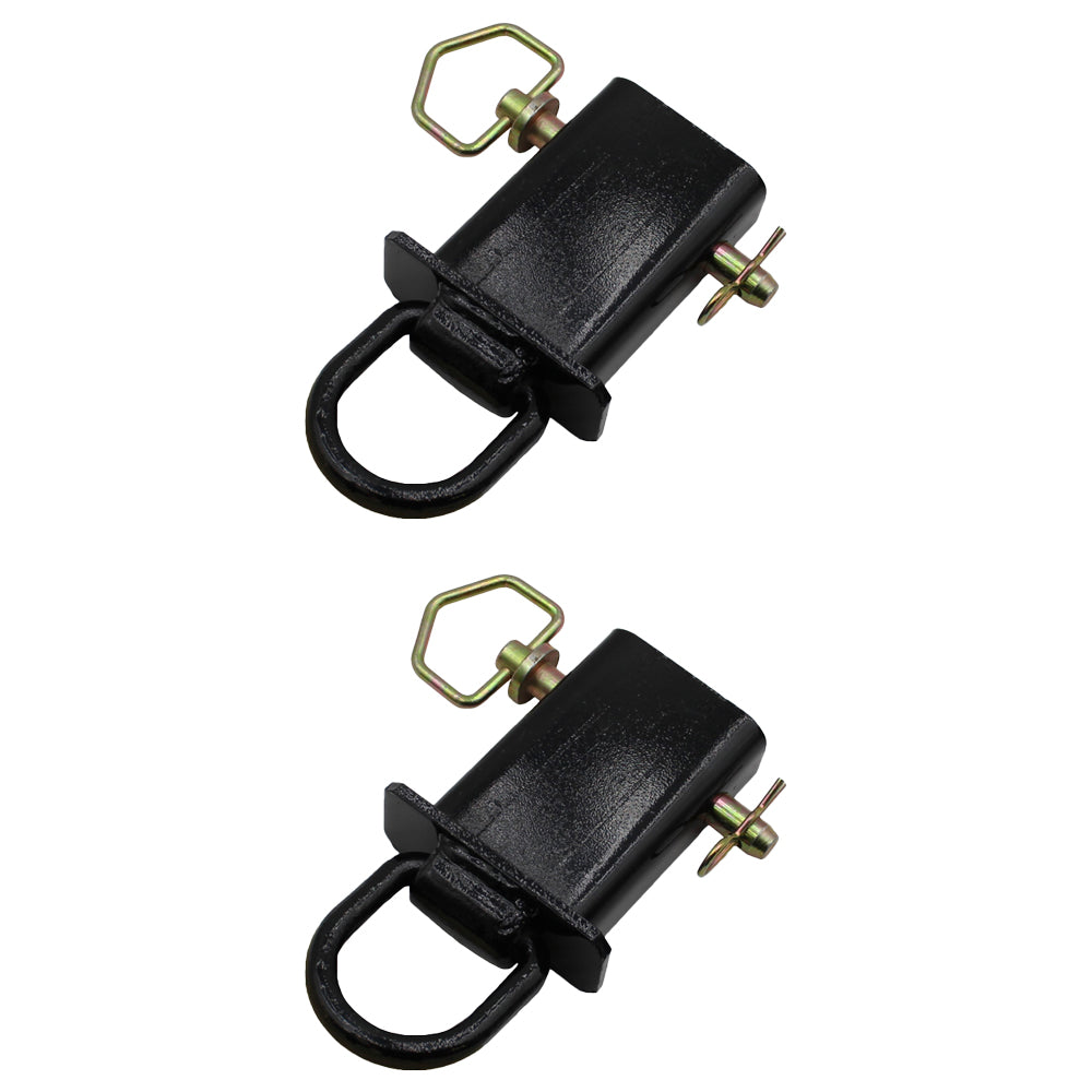 Pack of Two Stake Pocket D-Rings Working Load Limit 4,000 Pounds WFSPDR