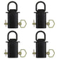 4 Removable Stake Pocket D-Rings for Flatbed & Utility Trailers with Pockets