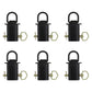 Six New Removable Stake Pocket D-Rings for Flatbed & Utility Trailers w/ Pockets