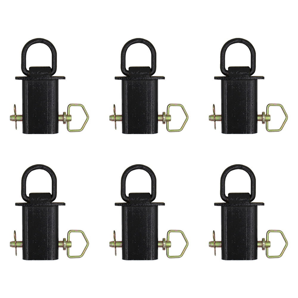 Six Stake Pocket D-Rings PK-SPTD Adds Fast Easy Tie-Down Points & Secures Cargo