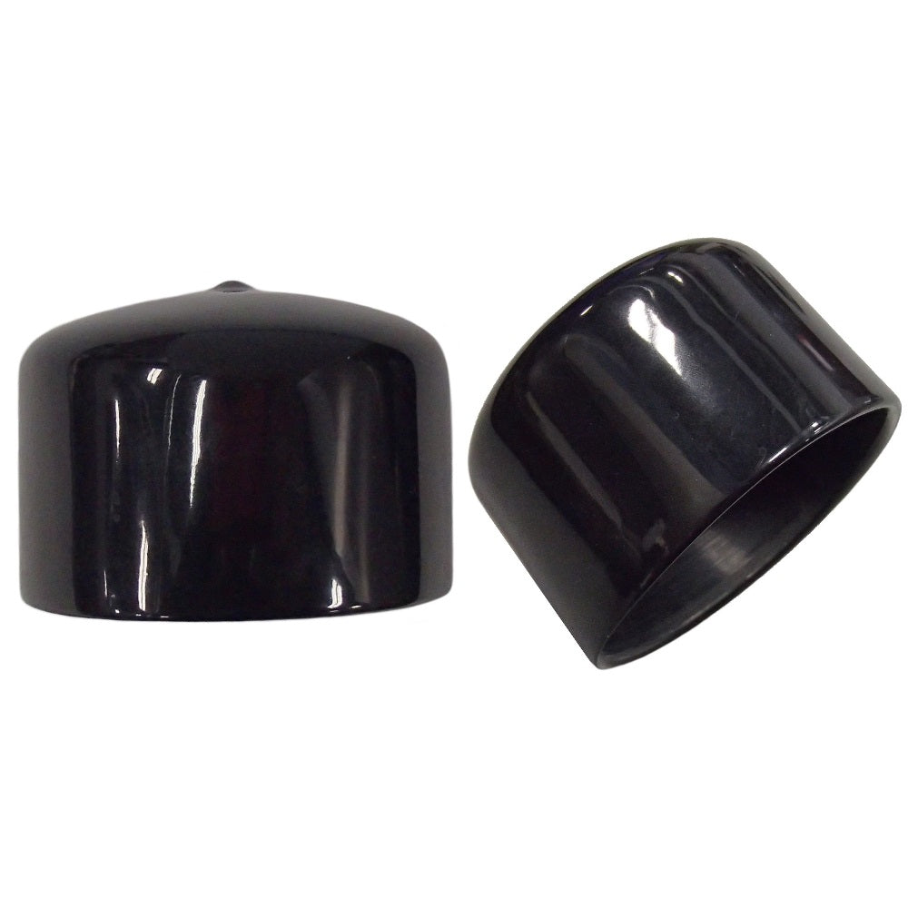 Two (2) Trailer Wheel Cover Cap Protector Bras 1.98 Grease Stopper
