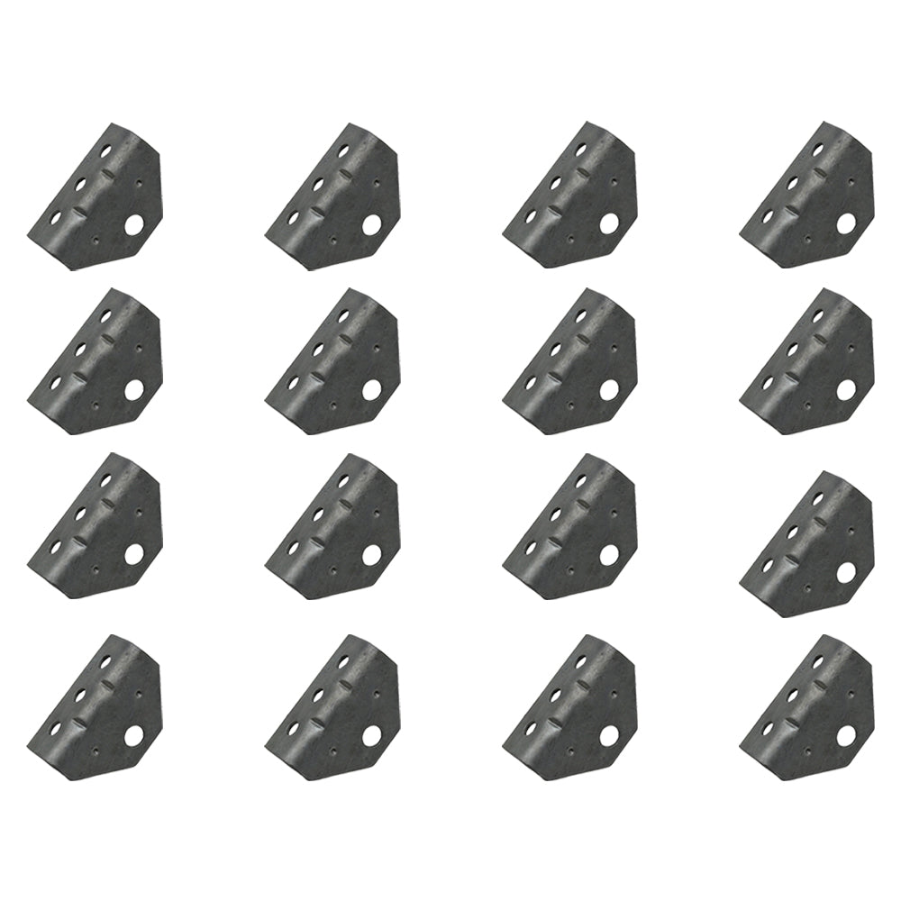 Qty 16: Top Angle Bracket
 Fits Universal Products Replaces 86115G