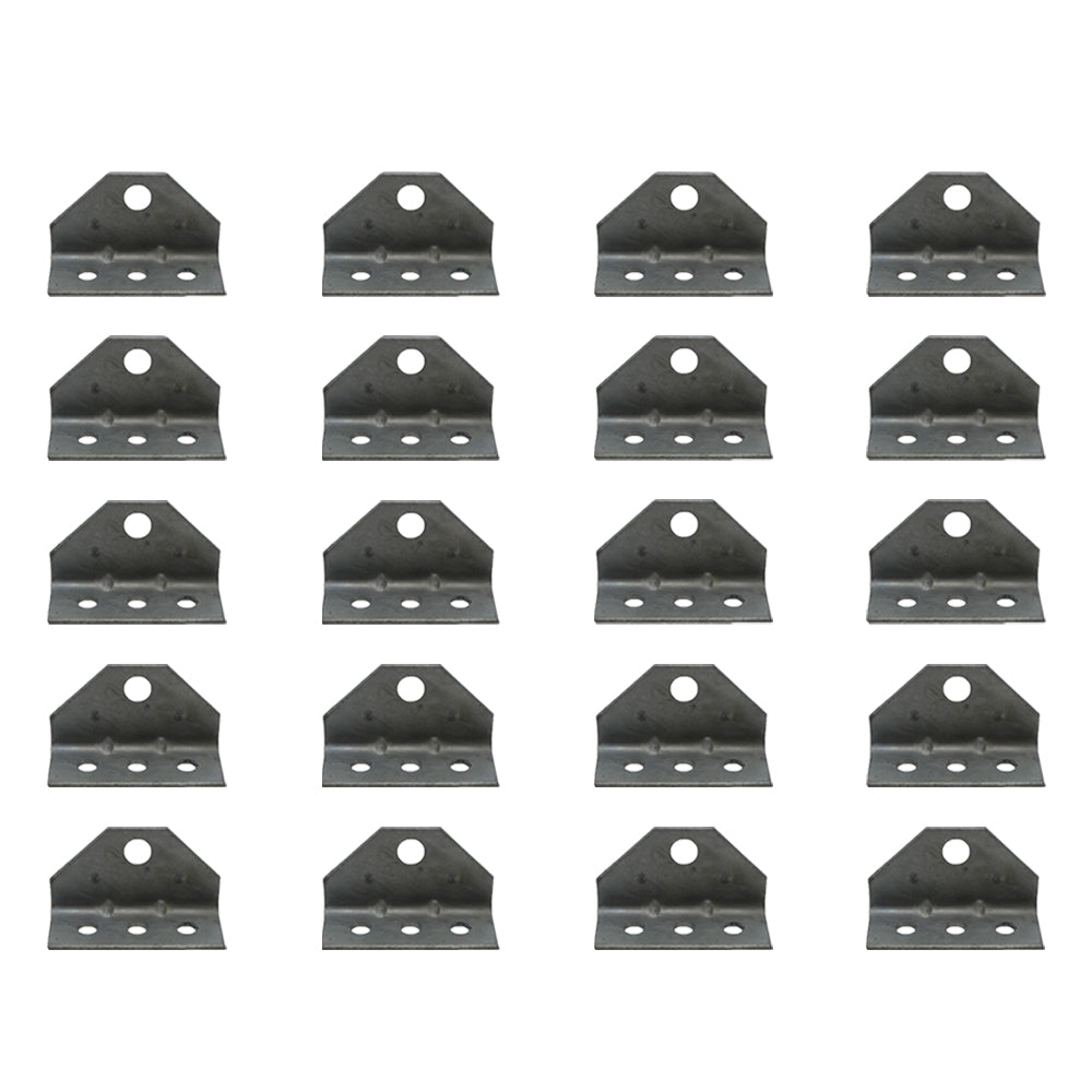 20 Top Angle Brackets Swivel Top for Boat Trailer Bunk Board Mount