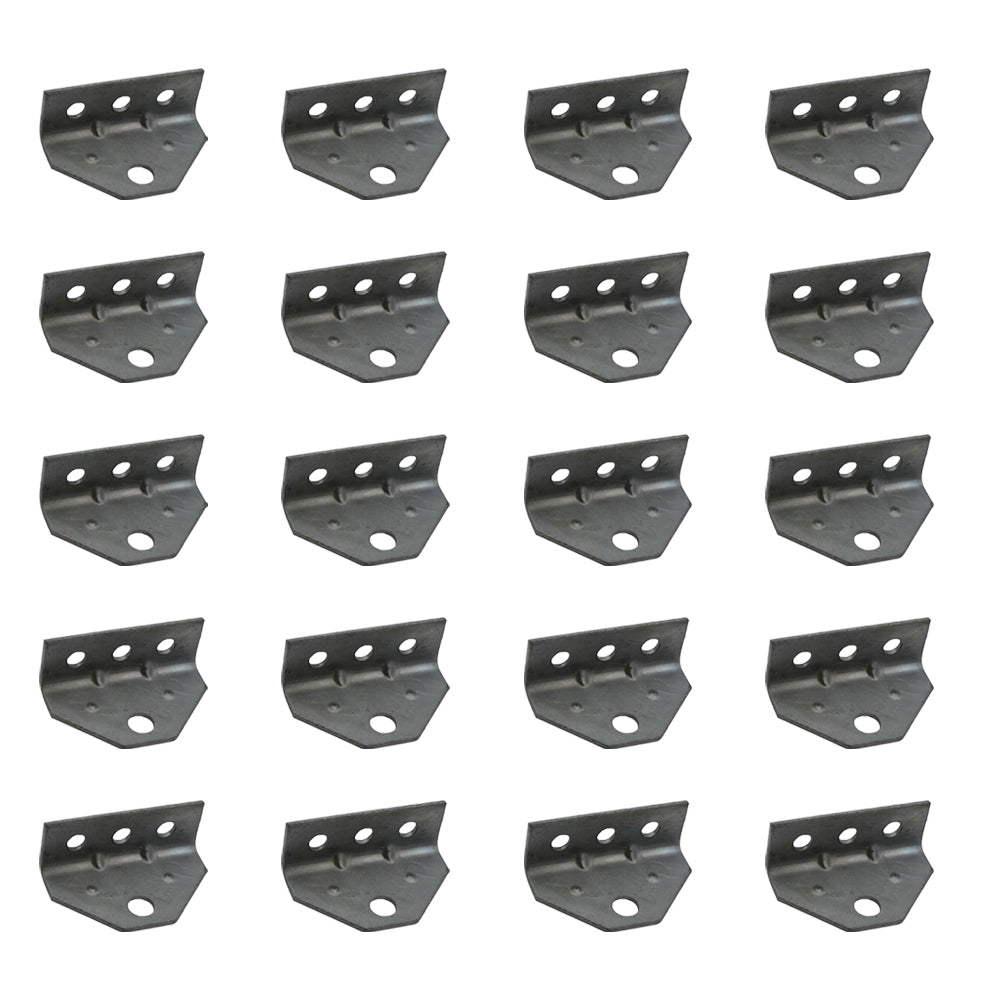 20 Top Angle Brackets Swivel Top for Boat Trailer Bunk Board Mount
